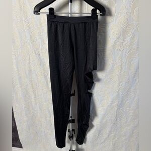 Weissman Black Ripped Leggings